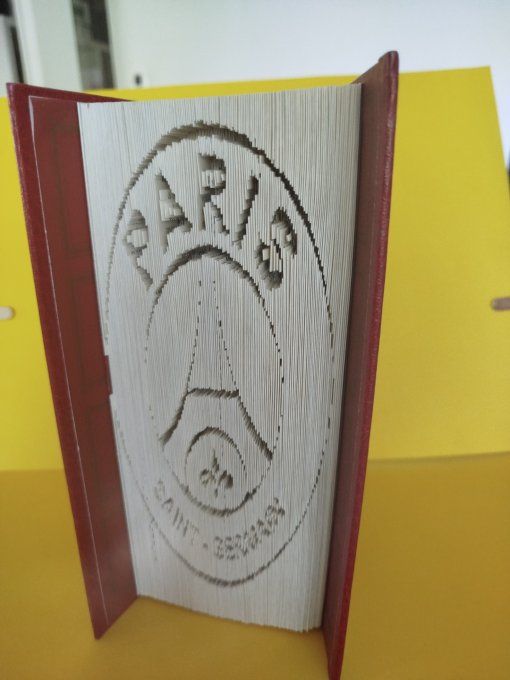 Club de foot PSG ( version coupé plié )