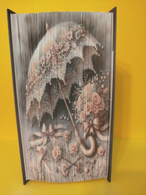 Ombrelle fleurie ( méthode strip)