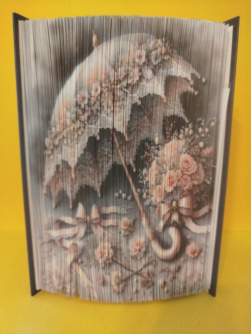 Ombrelle fleurie ( méthode strip)