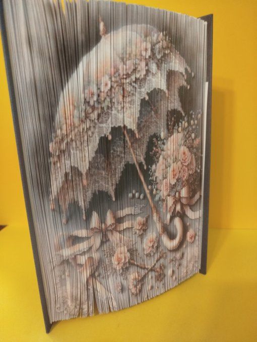 Ombrelle fleurie ( méthode strip)