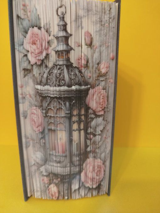 Lanterne fleurie ( méthode strip)