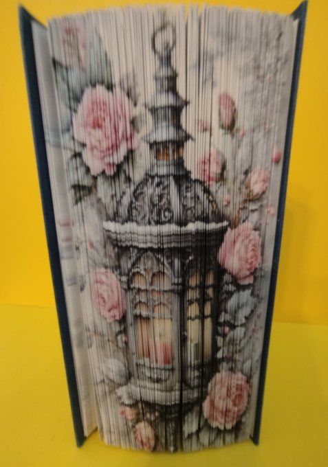 Lanterne fleurie ( méthode strip)