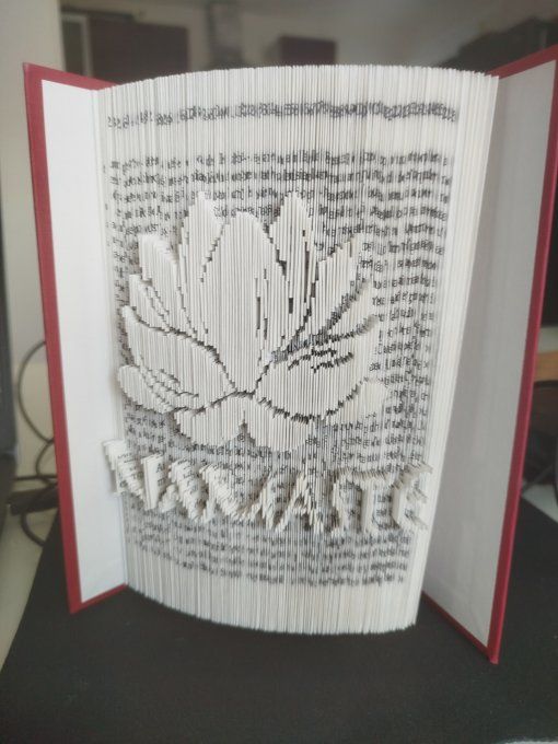 Fleur de lotus NAMASTE ( méthode coupé plié)