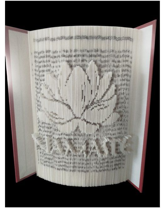 Fleur de lotus NAMASTE ( méthode coupé plié)