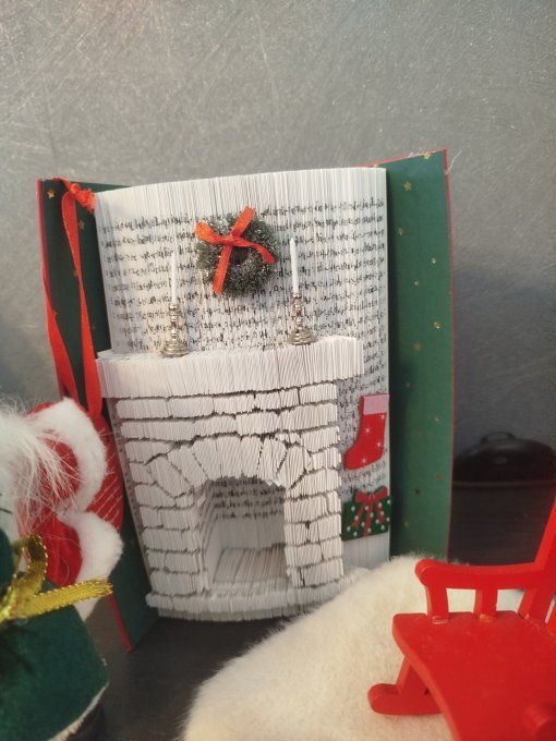 Cheminée de père Noël 