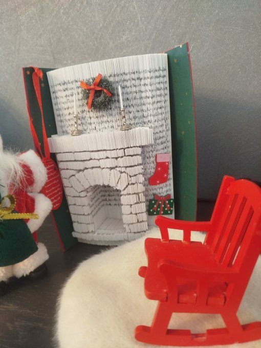 Cheminée de père Noël 